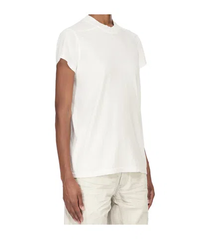 Rick Owens Drkshdw Short-sleeved T-shirt In White