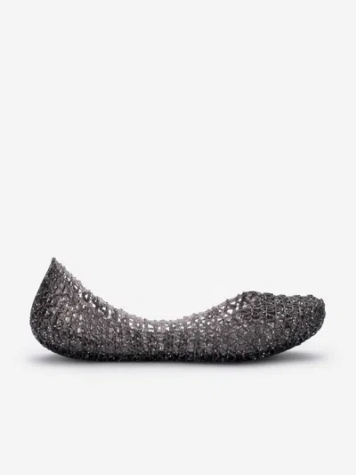Mini Melissa Campana Zigzag Flat In Multi