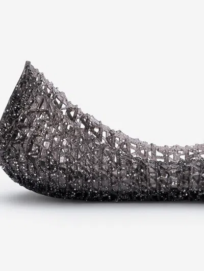 Mini Melissa Campana Zigzag Flat In Multi