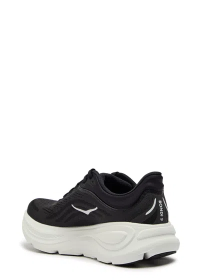 Hoka Bondi 9 Lace-up Fastening Sneakers In Animal Print