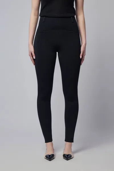 Alaïa Rib Legging In Blue