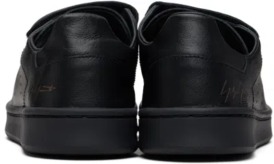 Y-3 Stan Smith Hook-and-loop Sneakers In Black