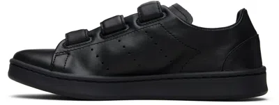 Y-3 Stan Smith Hook-and-loop Sneakers In Black