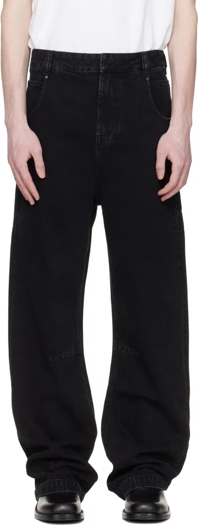 Entire Studios Black Gem Jeans In Multi