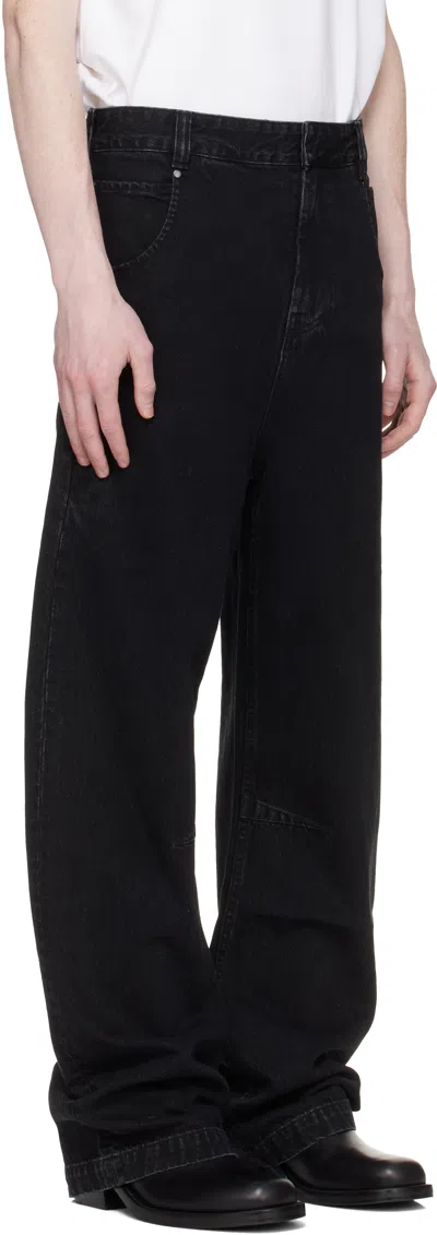 Entire Studios Black Gem Jeans In Multi