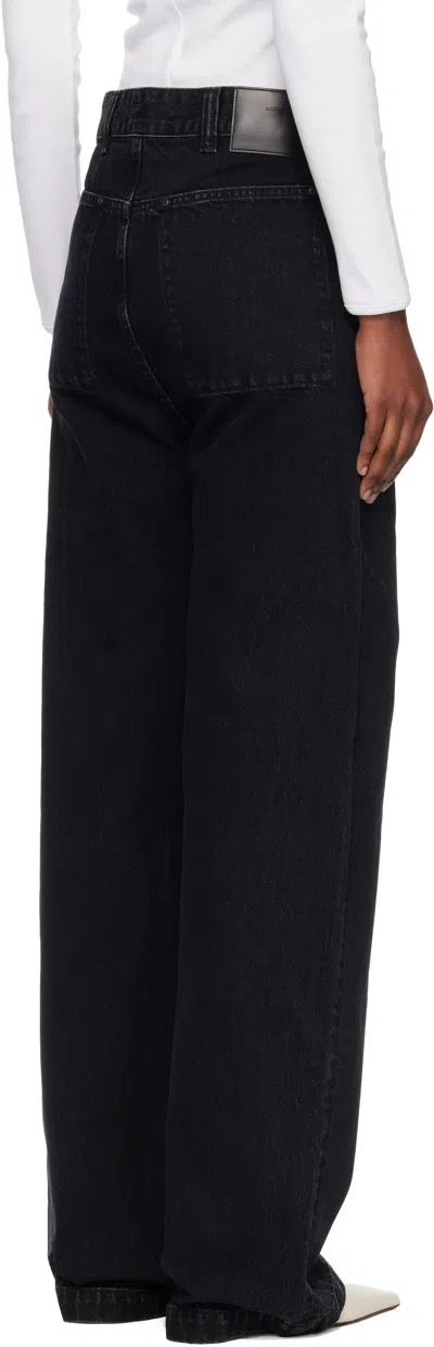 Entire Studios Black Gem Jeans In Black