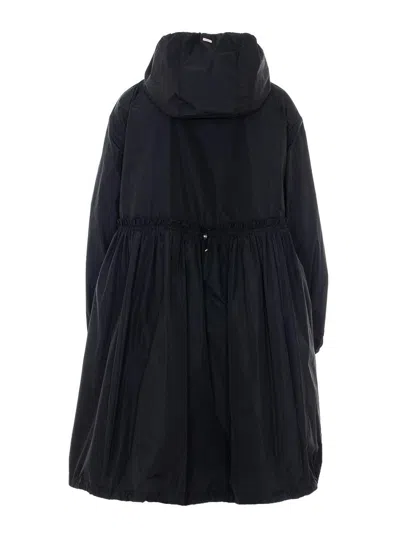Herno Black Parka In Black