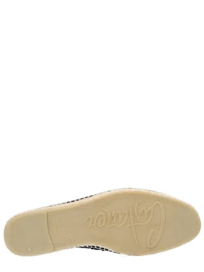 Castaã±er Java Blue Espadrillas With Contrasting Stitching And Pull-tab At The Heel In Suede Man In Blue