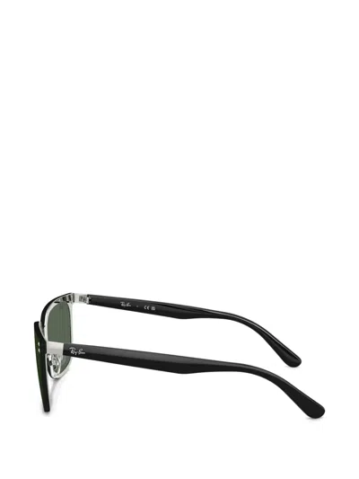 Ray Ban Square-frame Sunglasses In Gray