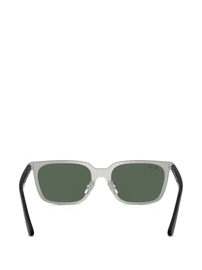 Ray Ban Square-frame Sunglasses In Gray