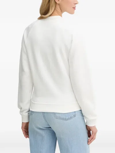 Kenzo Rabbit-print Sweatshirt In White