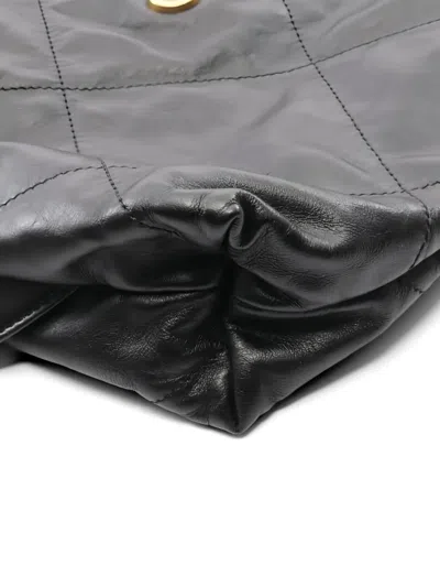 Pre-owned Chanel 2021 Quilted Leather Backpack In Black