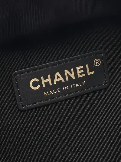 Pre-owned Chanel 2019 Diamond-quilted Mini Backpack In Black