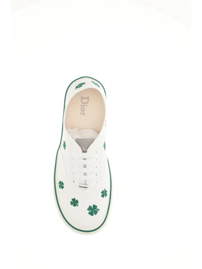 Dior Saltwind Sneaker In White