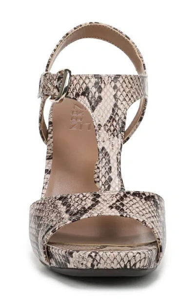 Naturalizer Marlowe T-strap Sandal In Brown