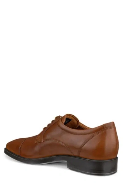 Ecco Metropole Milan Cap Toe Derby In Multi