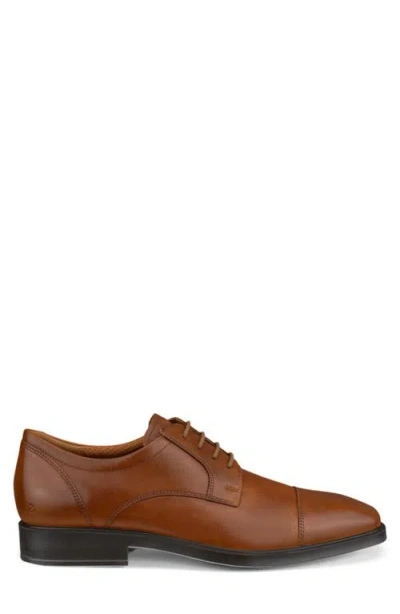Ecco Metropole Milan Cap Toe Derby In Multi