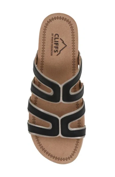 Cliffs By White Mountain Tinarose Platform Sandal In Black