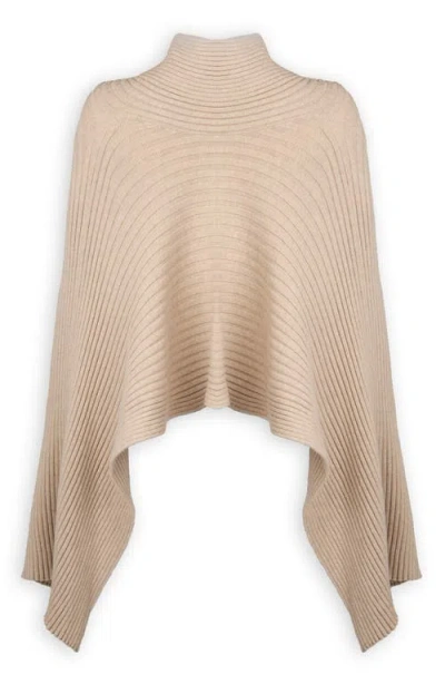 Saachi Drape Rib Wrap In Nude