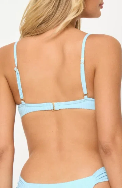 L*space Lspace Peyton Bikini Top In Green