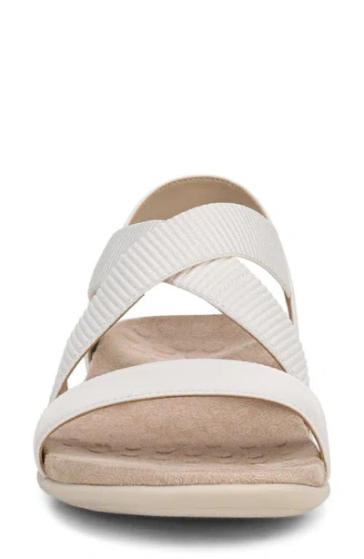 Vionic Raina Slingback Sandal In White