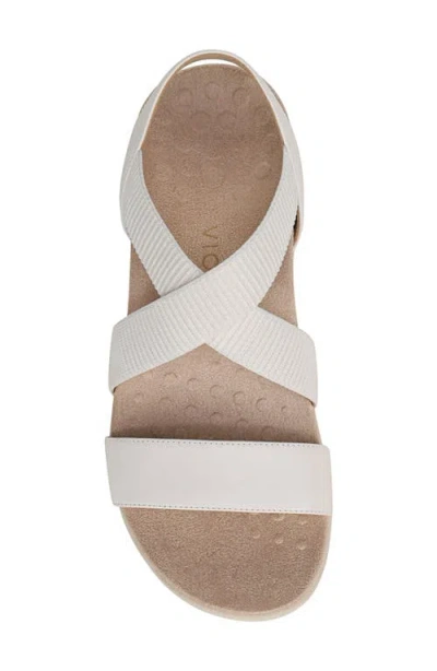 Vionic Raina Slingback Sandal In White