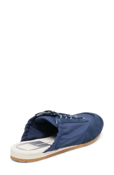 Dolce Vita Daris Mule Sneakers Navy Nylon In Blue