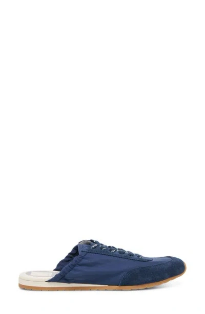 Dolce Vita Daris Mule Sneakers Navy Nylon In Blue