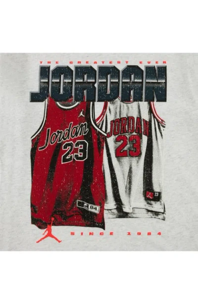 Jordan Boys' Home And Away Tee - Big Kid In Gray