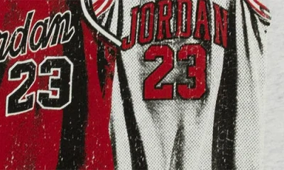 Jordan Boys' Home And Away Tee - Big Kid In Gray