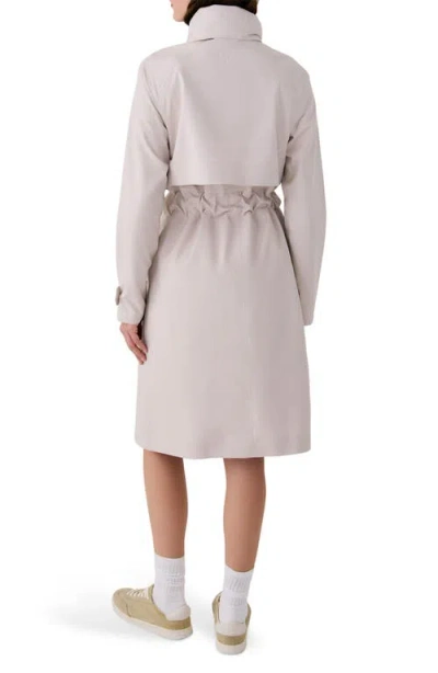 Lole Aliz Waterproof Trench Coat In Abalone