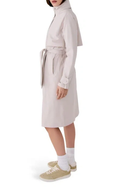 Lole Aliz Waterproof Trench Coat In Abalone
