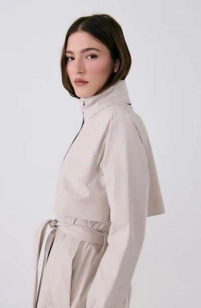 Lole Aliz Waterproof Trench Coat In Abalone