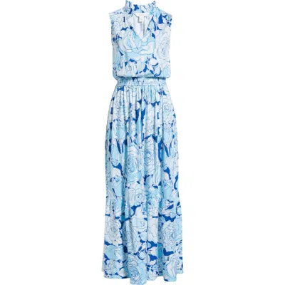 Lilly Pulitzer Amiria Maxi Dress In Blue