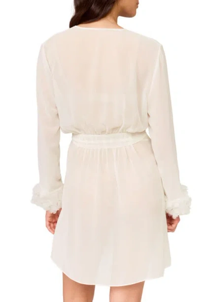 Rya Collection Haven Chiffon Robe In White