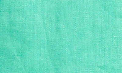 Elan Tie Side Linen Cover-up Pants In Green