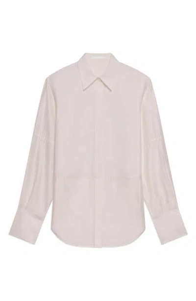 Helmut Lang Woven Button-up Shirt In Multi