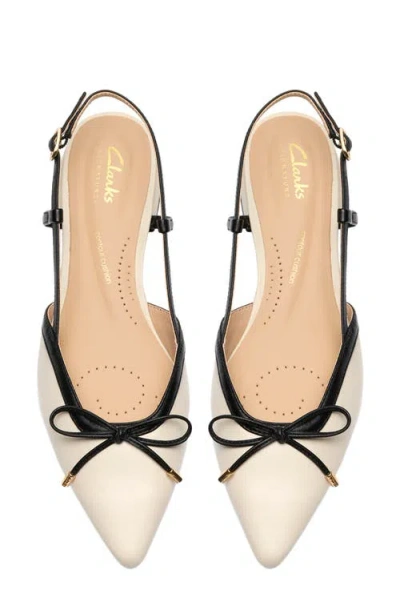 Clarksr Clarks(r) Sensa Bow Slingback Flat In Neutral