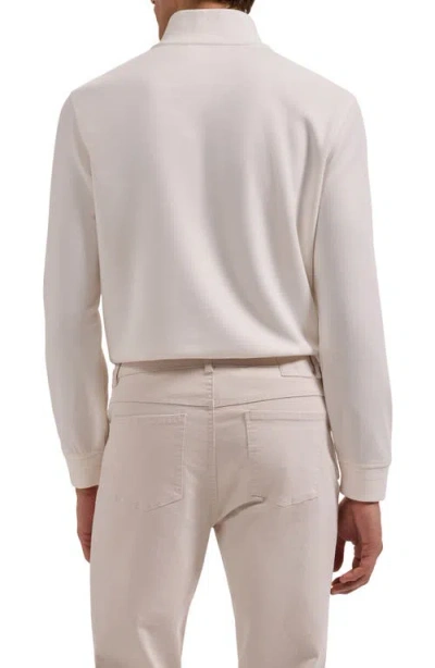 Bugatchi Quarter Zip Sweatshirt In Gray