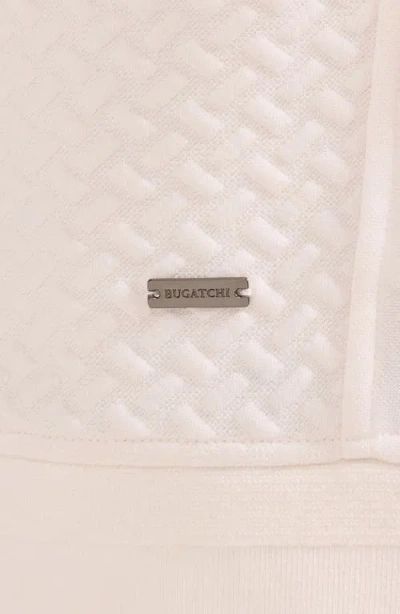 Bugatchi Quarter Zip Sweatshirt In Gray