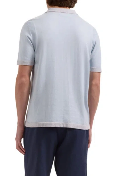 Bugatchi Cotton Blend Polo Sweater In Pattern