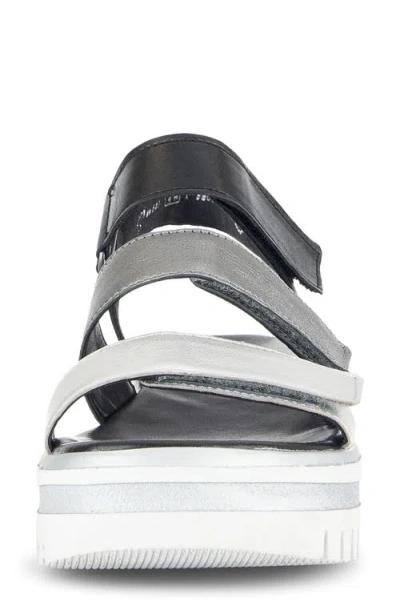 Gabor 84.620 Platform Wedge Sandal In Multi