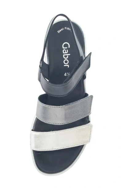 Gabor 84.620 Platform Wedge Sandal In Multi