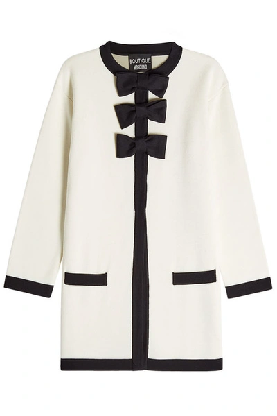 Boutique Moschino Cardigan With Virgin Wool And Cotton