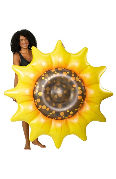 Pool Candy Giant Inflatable Sunflower Island Pool Float In Multi | ModeSens
