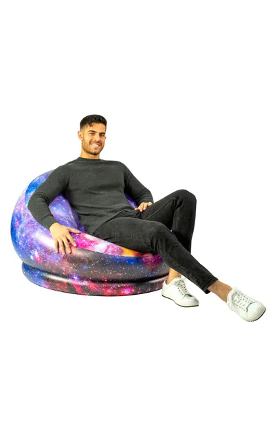 Poolcandy Inflatable Chair Illuminated Galaxy Air Candy In Multi | ModeSens