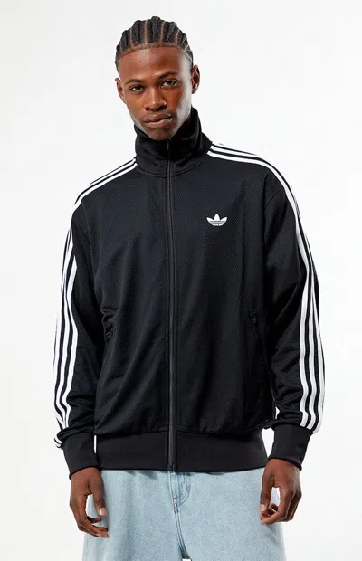 Adidas Originals Adidas Firebird Recycled Polyester Track Jacket In Black