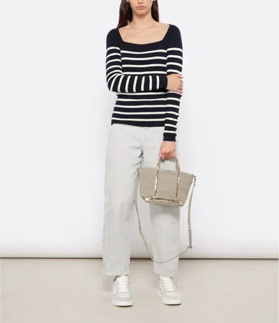 Vanessa Bruno Double-handle Cross-body Bag In Pattern