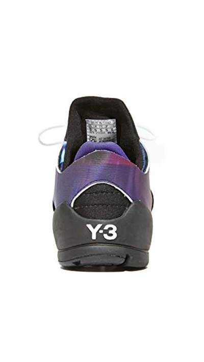 Shop Y-3 Kanja Sneakers In Continuum/core Black