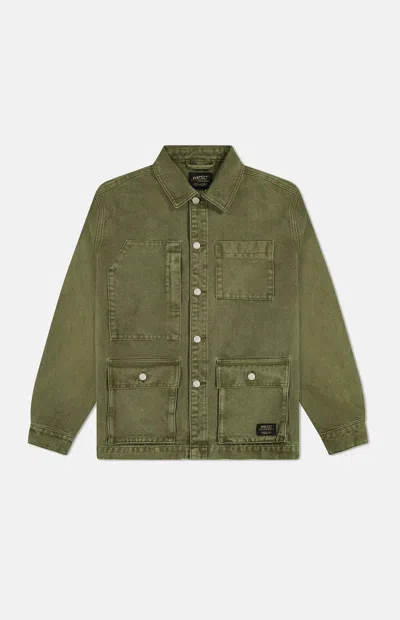 Wesc Men's Chore Jacket In Olive In Green | ModeSens